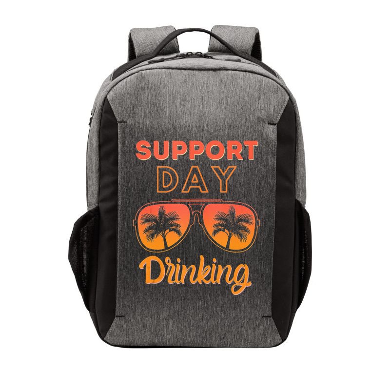 Support Day Drinking Funny Summer Beach Vacation Tank Top Vector Backpack