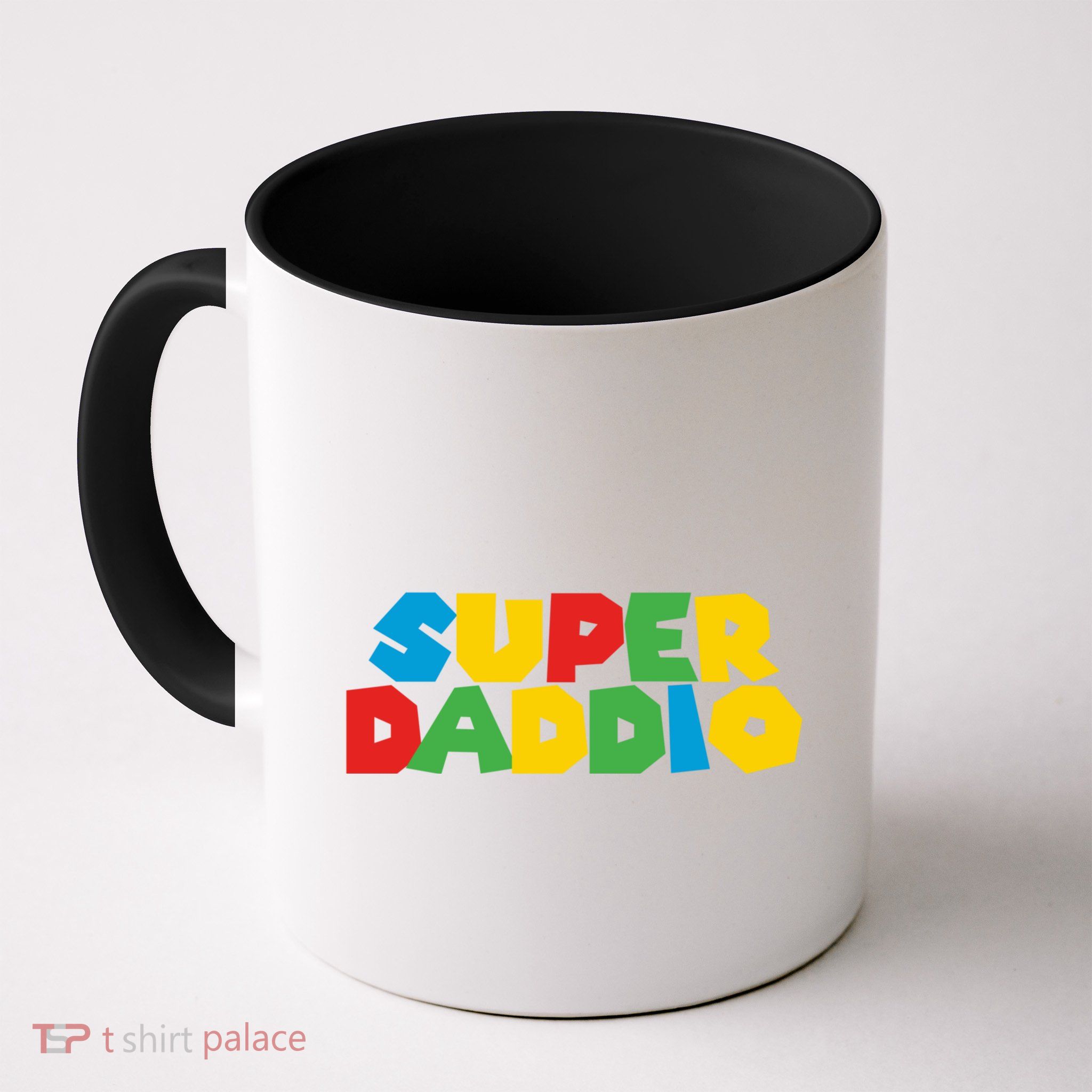 Super Daddio Dad Video Gamer Dad Fathers Day Funny Gift Mug