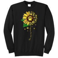 Sunflower Dog Doglover Pets Paw Apparel For Women Men Sweatshirt