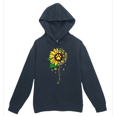 Sunflower Dog Doglover Pets Paw Apparel For Women Men Urban Pullover Hoodie