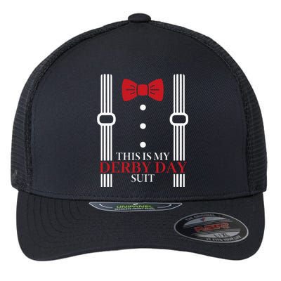 Suit Derby Day 24 Horse Racing This Is My Derby Day Bow Tie Flexfit Unipanel Trucker Cap