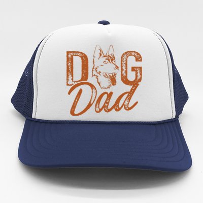 Shepherd Dog Dad German Shepherd Trucker Hat