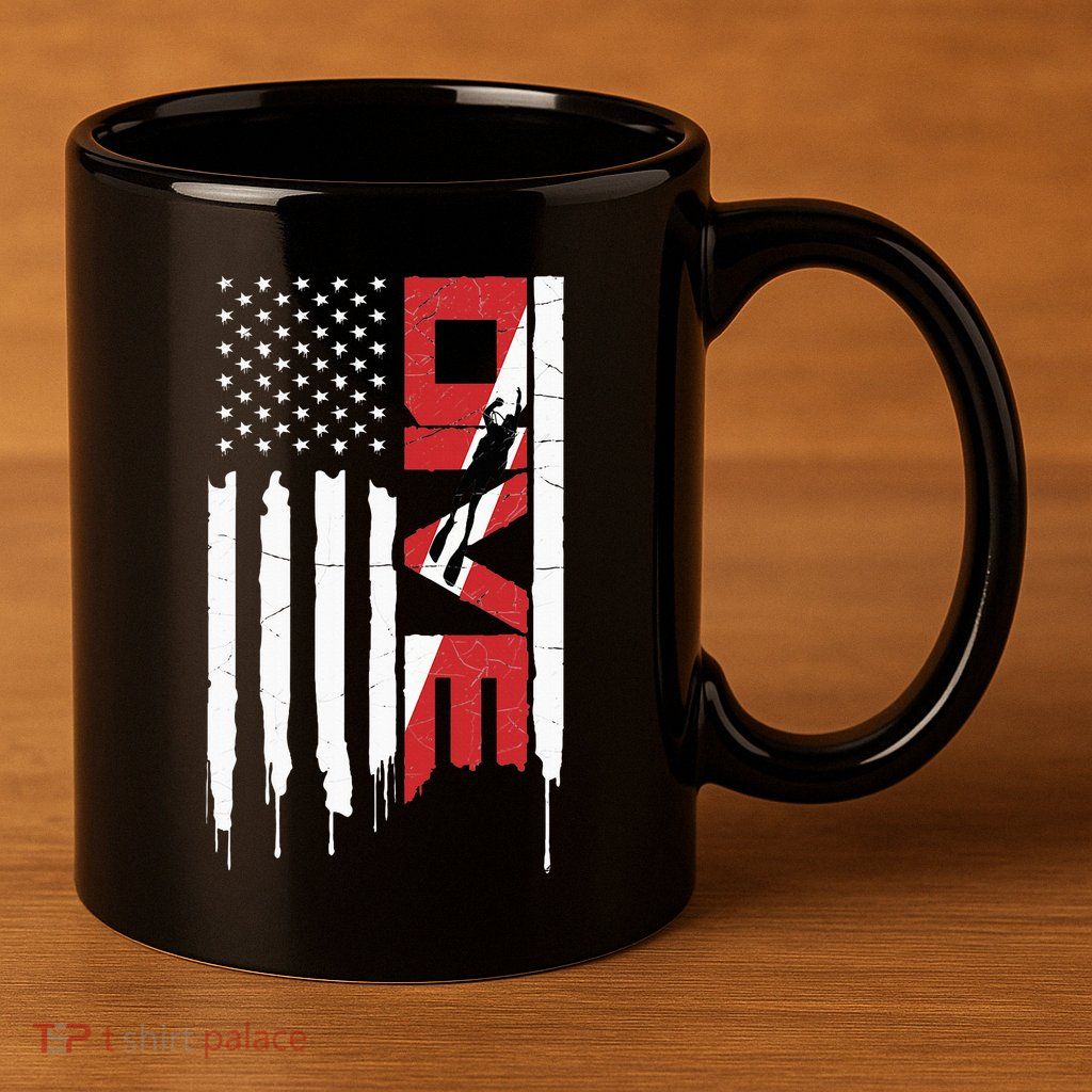 Scuba Diving Dive 11oz C Handle Ceramic Mug