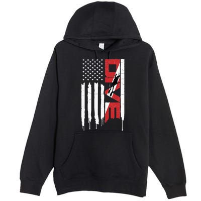 Scuba Diving Dive Premium Pullover Hoodie