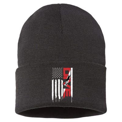 Scuba Diving Dive Sustainable Knit Beanie