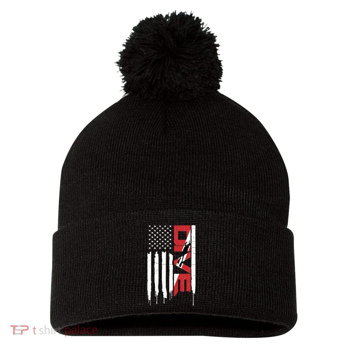 Scuba Diving Dive Pom Pom 12in Knit Beanie