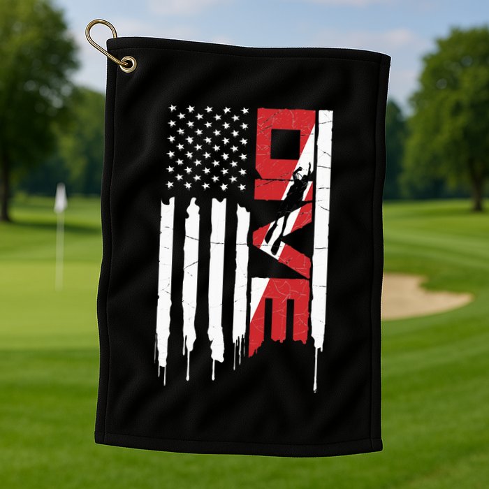 Scuba Diving Dive Golf Towel