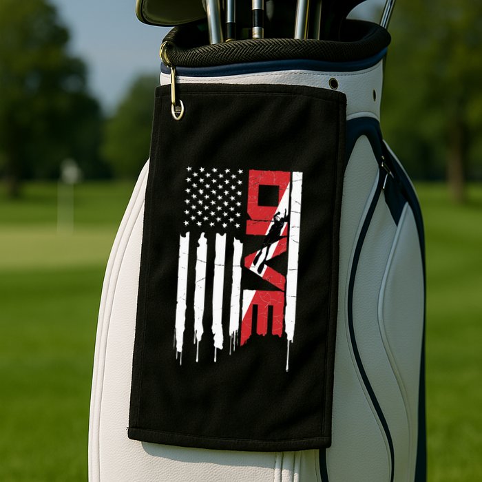 Scuba Diving Dive Golf Towel