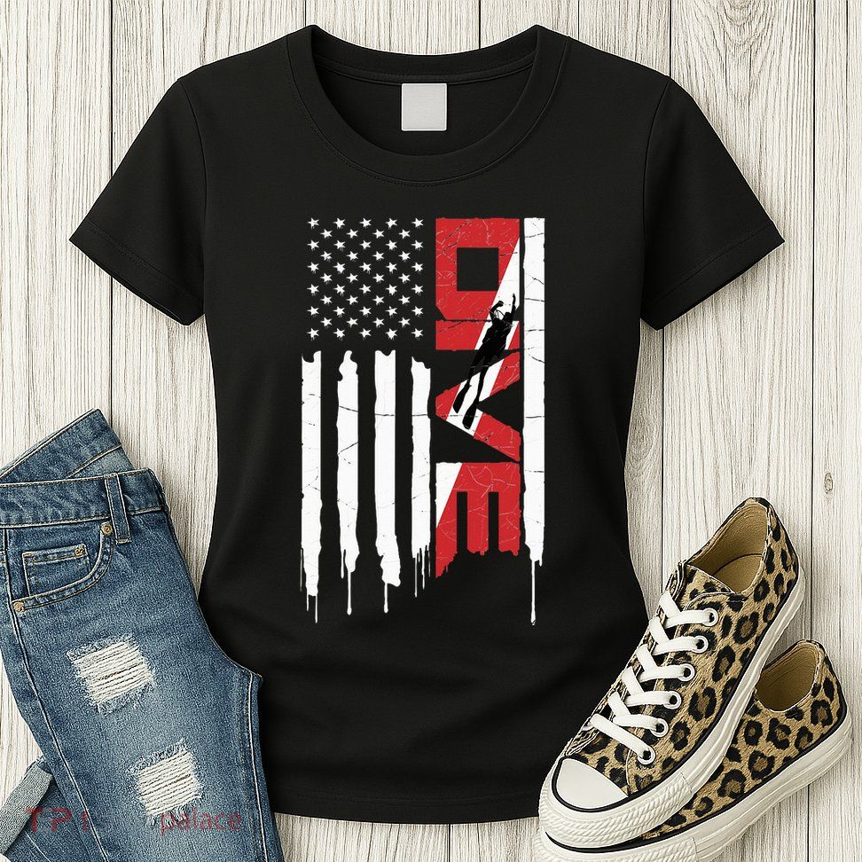 Scuba Diving Dive Womens T-Shirt
