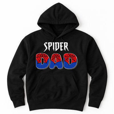 Spider Dad Design Male Parents Spider Love Hoodie