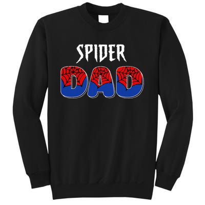 Spider Dad Design Male Parents Spider Love Sweatshirt