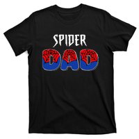 Spider Dad Design Male Parents Spider Love T-Shirt