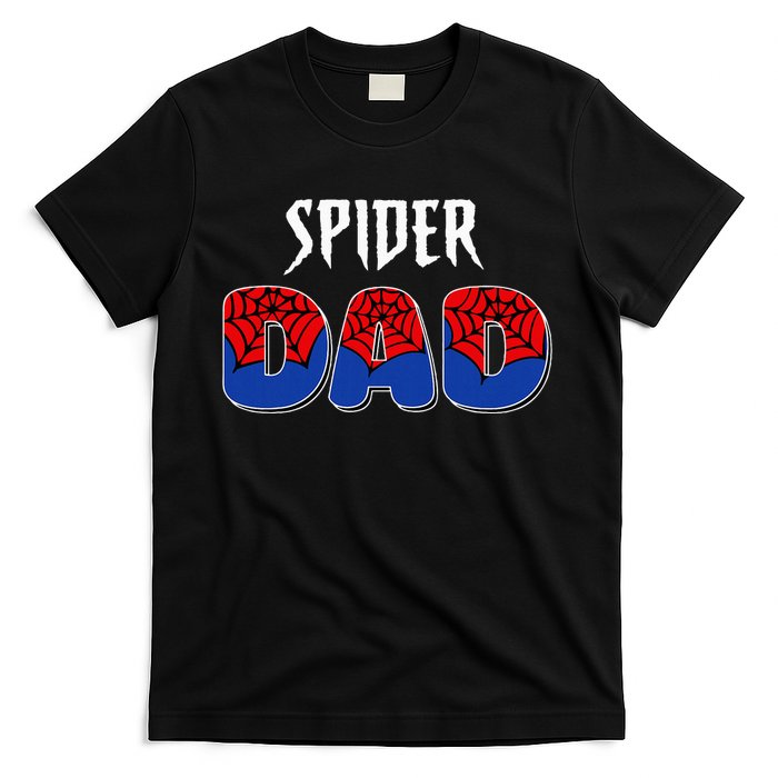 Spider Dad Design Male Parents Spider Love T-Shirt