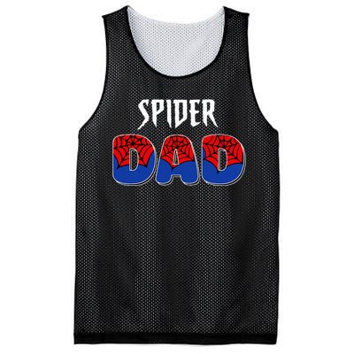 Spider Dad Design Male Parents Spider Love Mesh Reversible Basketball Jersey Tank