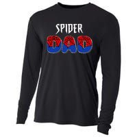 Spider Dad Design Male Parents Spider Love Cooling Performance Long Sleeve Crew