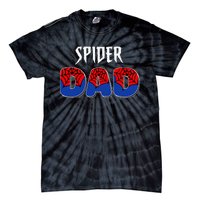 Spider Dad Design Male Parents Spider Love Tie-Dye T-Shirt