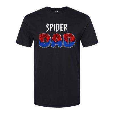 Spider Dad Design Male Parents Spider Love Softstyle CVC T-Shirt