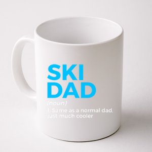 Ski Dad Definition Funny Skiing For Skiers Gift Coffee Mug