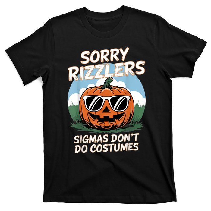 Sigmas DonT Do Costumes Gen Alpha Funny Halloween Costumes T-Shirt