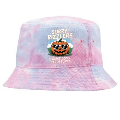 Sigmas DonT Do Costumes Gen Alpha Funny Halloween Costumes Tie-Dyed Bucket Hat