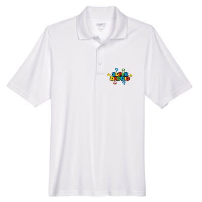 Super Daddio Dad Video Gamer Men's Origin Performance Pique Polo