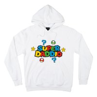 Super Daddio Dad Video Gamer Hoodie