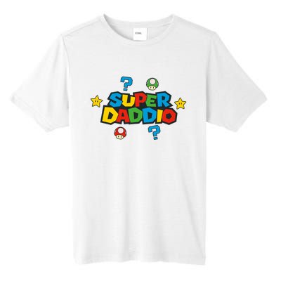 Super Daddio Dad Video Gamer Tall Fusion ChromaSoft Performance T-Shirt