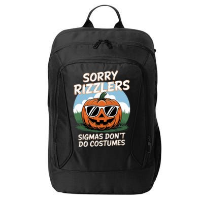 Sigmas DonT Do Costumes Gen Alpha Funny Halloween Costumes City Backpack