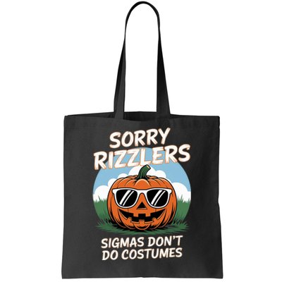 Sigmas DonT Do Costumes Gen Alpha Funny Halloween Costumes Tote Bag