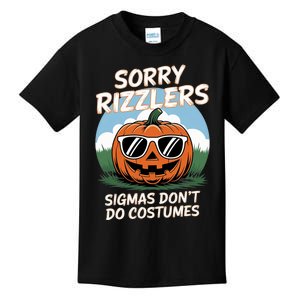 Sigmas DonT Do Costumes Gen Alpha Funny Halloween Costumes Kids T-Shirt