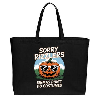 Sigmas DonT Do Costumes Gen Alpha Funny Halloween Costumes Cotton Canvas Jumbo Tote