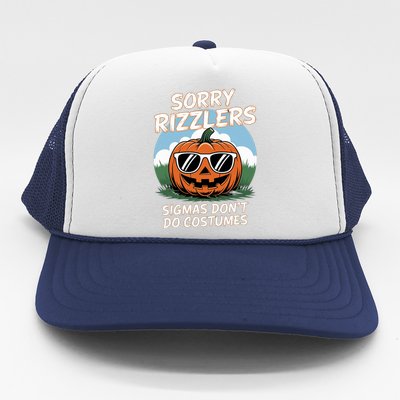 Sigmas DonT Do Costumes Gen Alpha Funny Halloween Costumes Trucker Hat