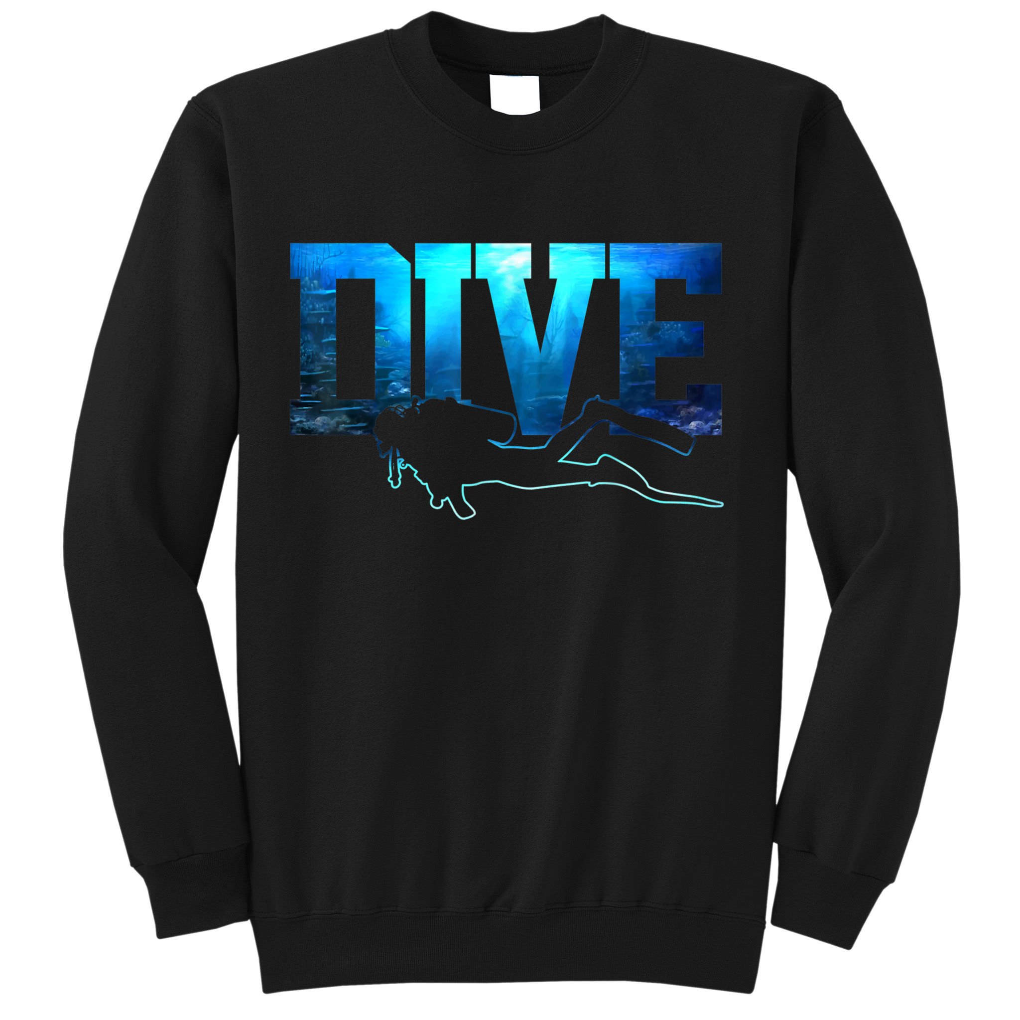 Scuba Diving DIVE Ocean Scuba Diver Gift Sweatshirt