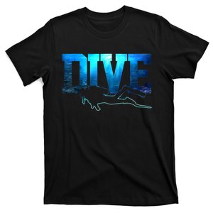 Scuba Diving DIVE Ocean Scuba Diver Gift T-Shirt