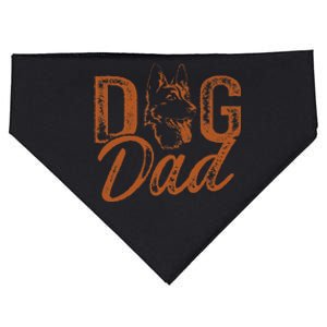 Shepherd Dog Dad German Shepherd USA-Made Doggie Bandana