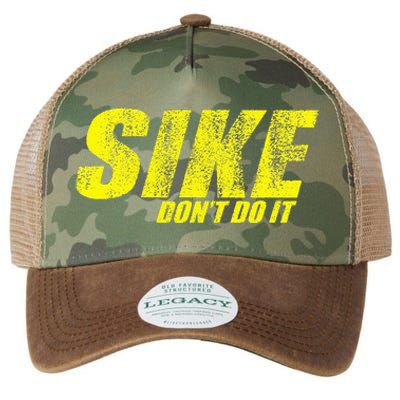 Sike Dont Do It! Funny Diary Of A Wimpy Legacy Tie Dye Trucker Hat