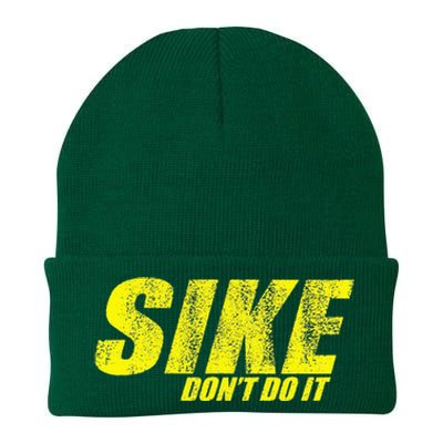 Sike Dont Do It! Funny Diary Of A Wimpy Knit Cap Winter Beanie