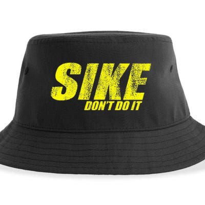 Sike Dont Do It! Funny Diary Of A Wimpy Sustainable Bucket Hat