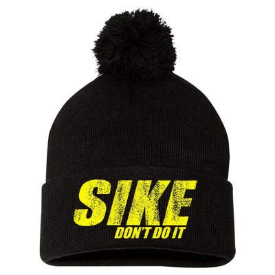 Sike Dont Do It! Funny Diary Of A Wimpy Pom Pom 12in Knit Beanie