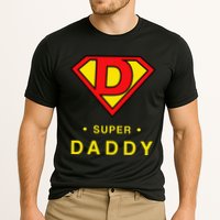 Super Daddy Dad Is My Hero Fathers Day Cooling Performance Crew T-Shirt
