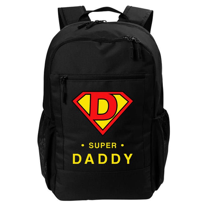 Super Daddy Dad Is My Hero Fathers Day Backpack