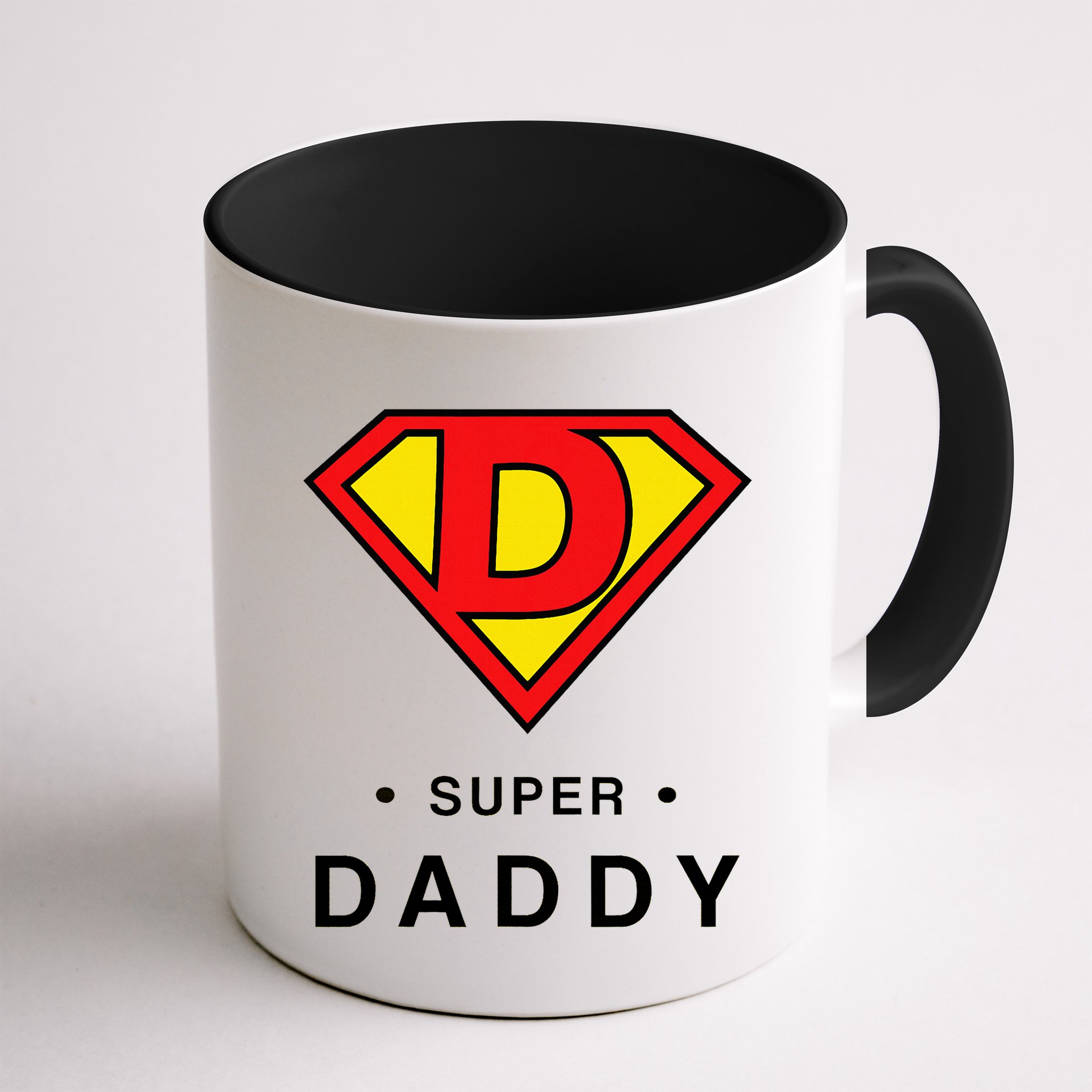 Super Daddy Dad Is My Hero Fathers Day Mug