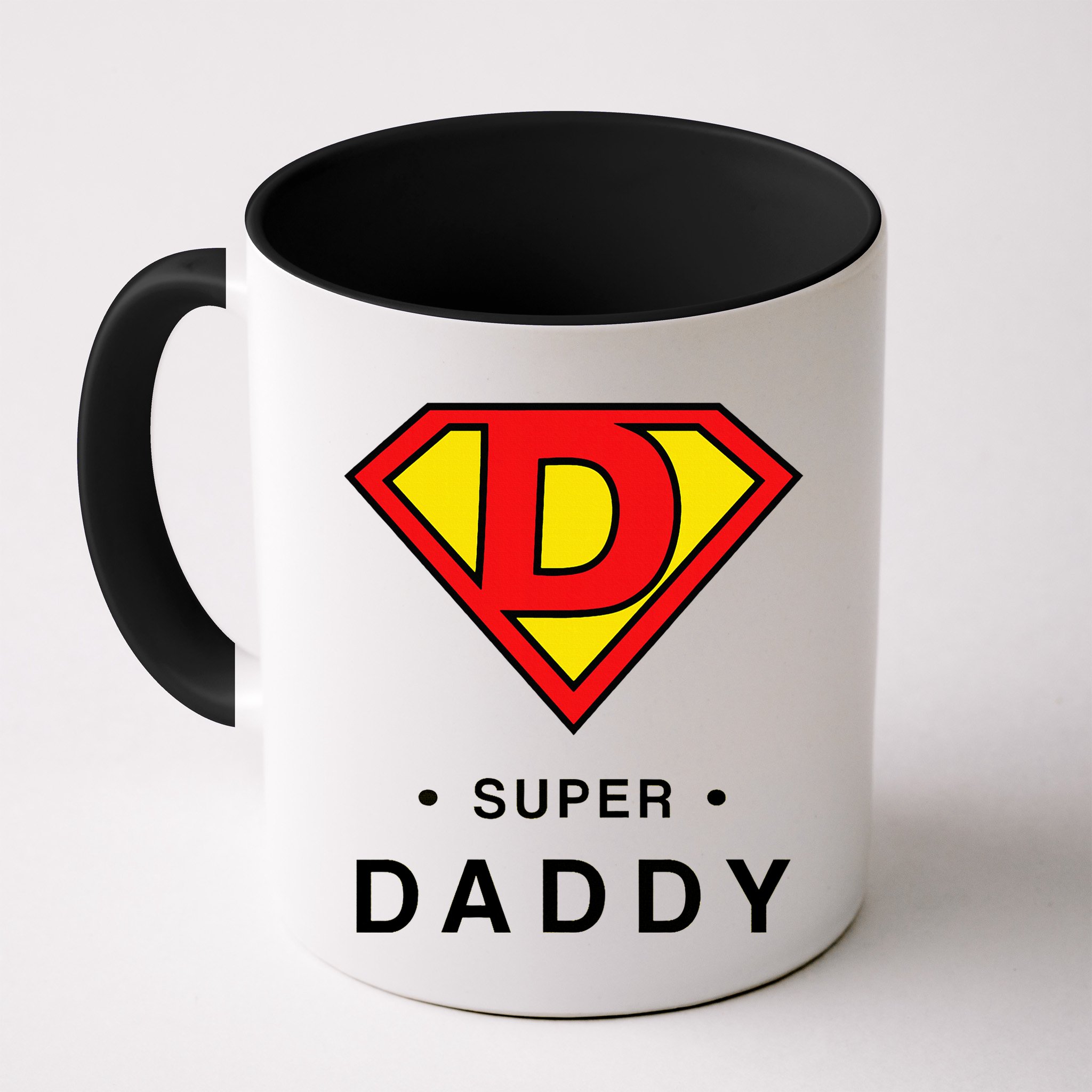 Super Daddy Dad Is My Hero Fathers Day Mug