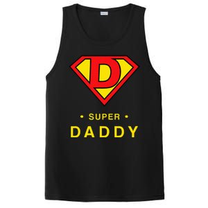 Super Daddy Dad Is My Hero Fathers Day PosiCharge Competitor Tank