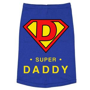 Super Daddy Dad Is My Hero Fathers Day Doggie Tank