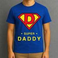 Super Daddy Dad Is My Hero Fathers Day T-Shirt