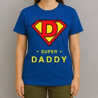 Super Daddy Dad Is My Hero Fathers Day T-Shirt