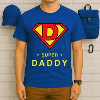 Super Daddy Dad Is My Hero Fathers Day T-Shirt