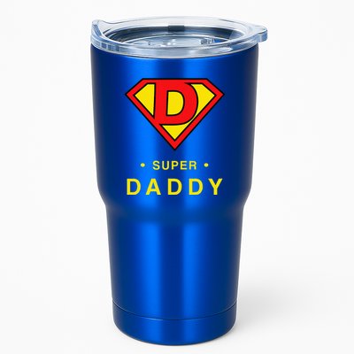 Super Daddy Dad Is My Hero Fathers Day Tumbler