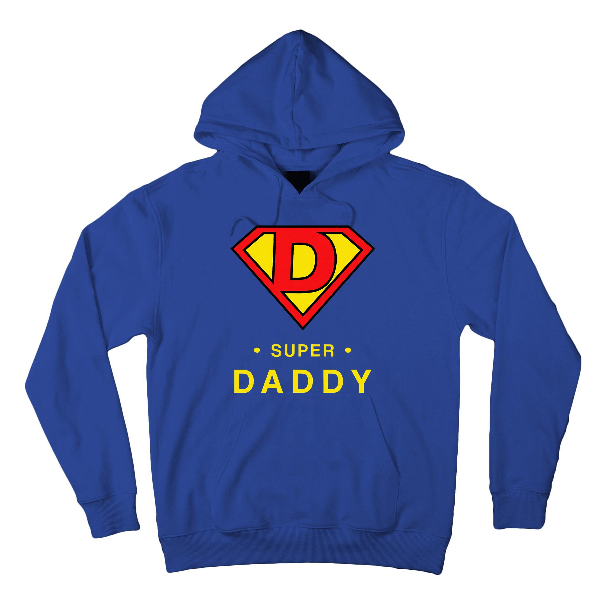 Super Daddy Dad Is My Hero Fathers Day Tall Hoodie